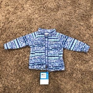 Fleece Columbia Jacket (6-12 months) NWT